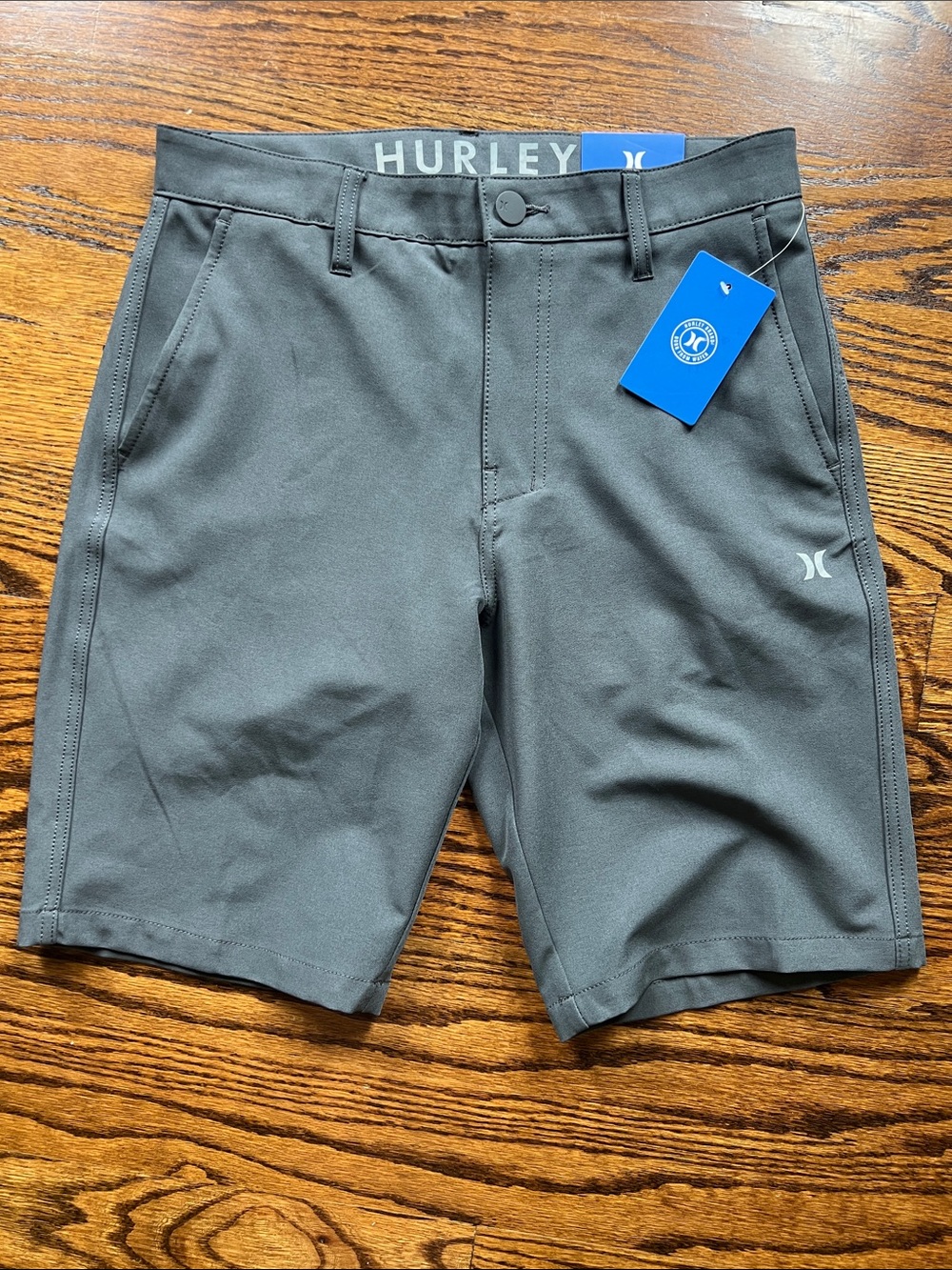 Hurley Men's Charcoal Performance Hybrid Shorts